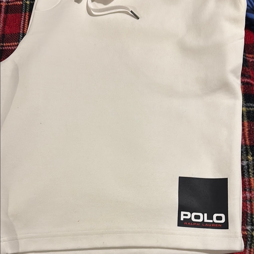 .🦸♂️Big & Tall -White Ralph Lauren Jogger shorts- 4XLT - Picture 3 of 3